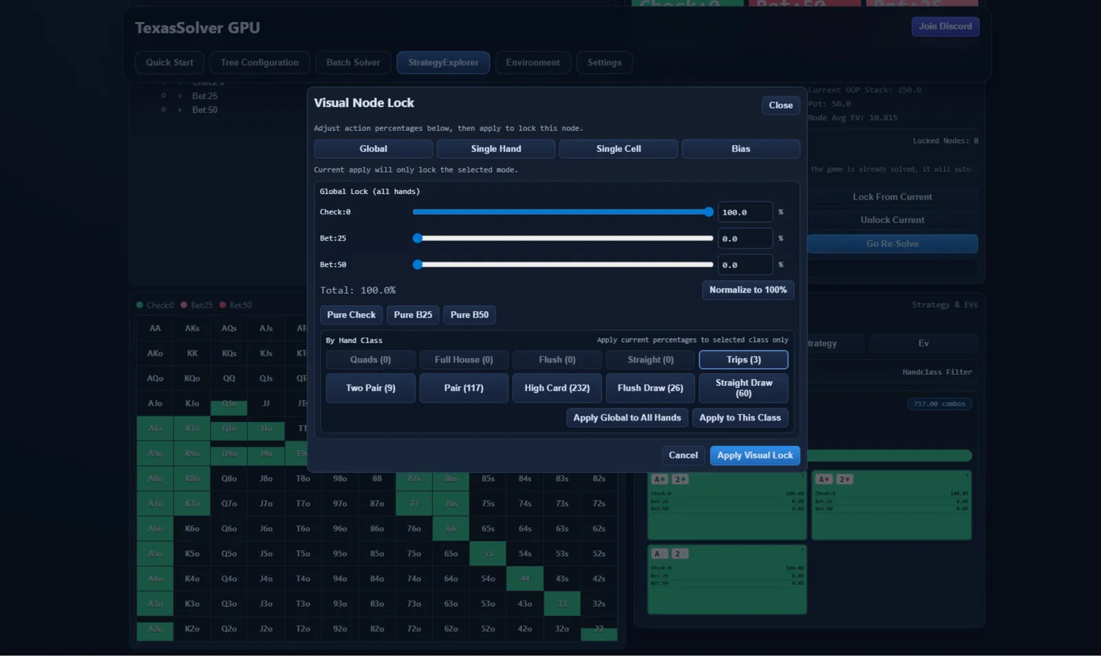 TexasSolver GPU node lock